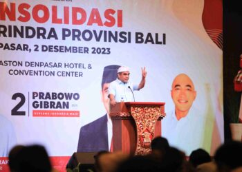 Di Bali, Muzani: Kita Merasakan Kemenangan Prabowo-Gibran Semakin Dekat