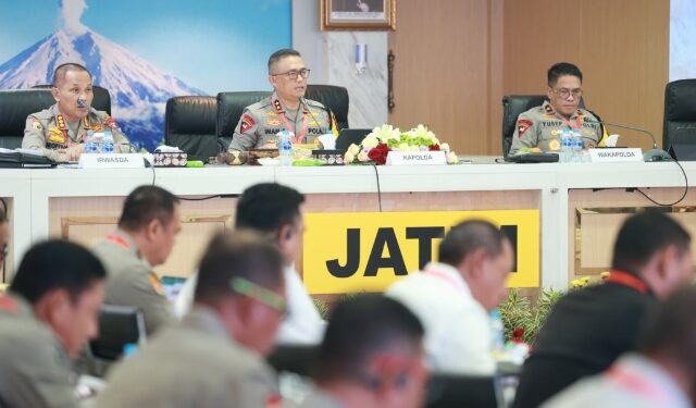 Kapolda Jatim : Tekankan Para Kapolres Komitmen Wujudkan Pemilu 2024 Sukses dan Kondusif