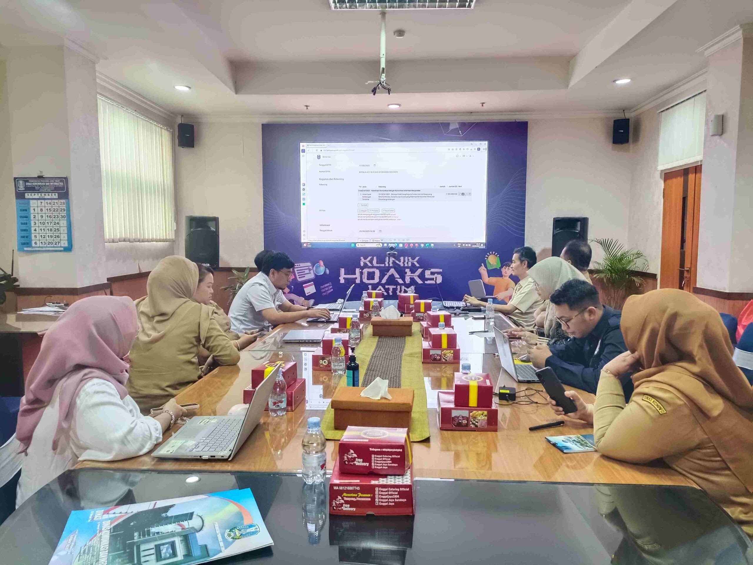 Sosialisasi Aplikasi ABAH Jatim di lingkungan Pemprov Jawa Timur