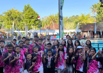 Possi Pasuruan Borong 31 Emas di Kejurnas Finswimming Badung Open 2026