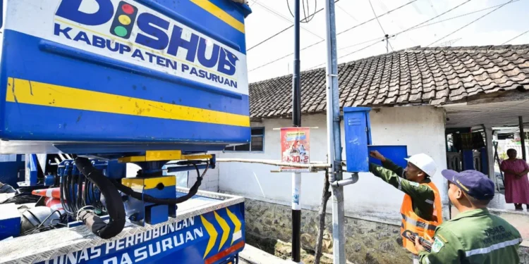 Dishub Pasuruan Perbaiki PJU, Wujudkan Jalan Lebih Aman dan Terang
