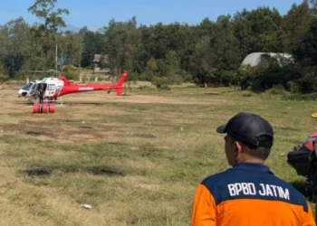 Karhutla Kawah Ijen Tak Kunjung Padam, BPBD Jatim Kerahkan Helikopter Water Bombing