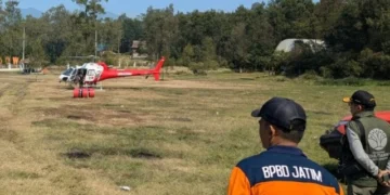 Karhutla Kawah Ijen Tak Kunjung Padam, BPBD Jatim Kerahkan Helikopter Water Bombing